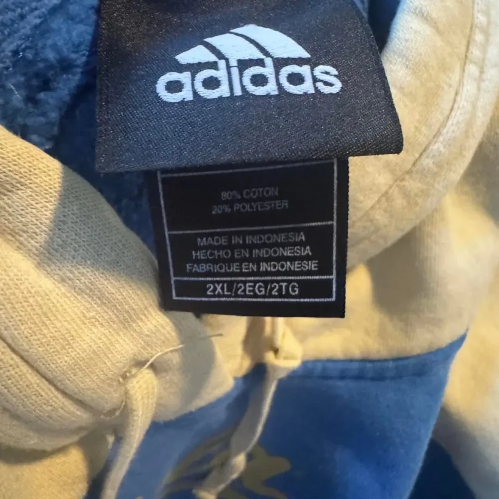 Adidas UCLA Bruins Pullover Hoodie Men’s 2XL Blue & Gray
